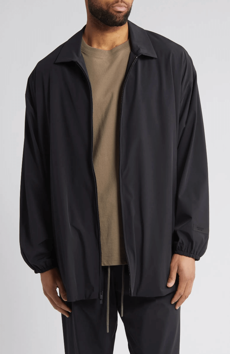 fear of god essentials nylon jacket